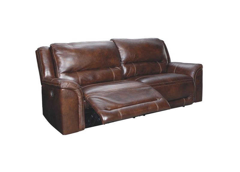 Jolimont 2 Seater Leather Electric Reclining Sofa 